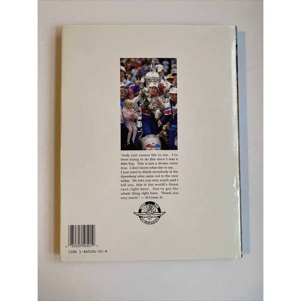 Indy 500 Publications Indy Review 76th Indy 500 May 1992 Vol. 2 With Dust Jacket